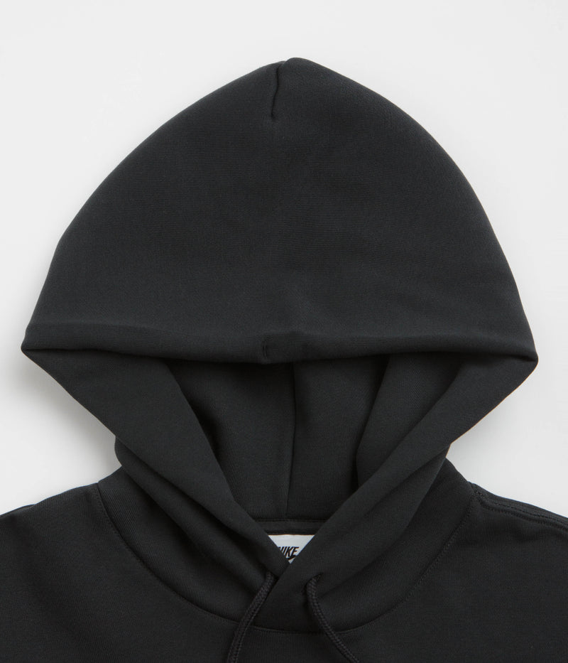 Nike SB Sleeve Graphic Hoodie in Black and White