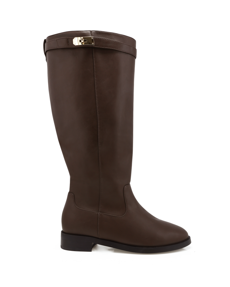 NOEMI CURVE 2.0 - CHOCOLATE-Boots-Billini-Billini