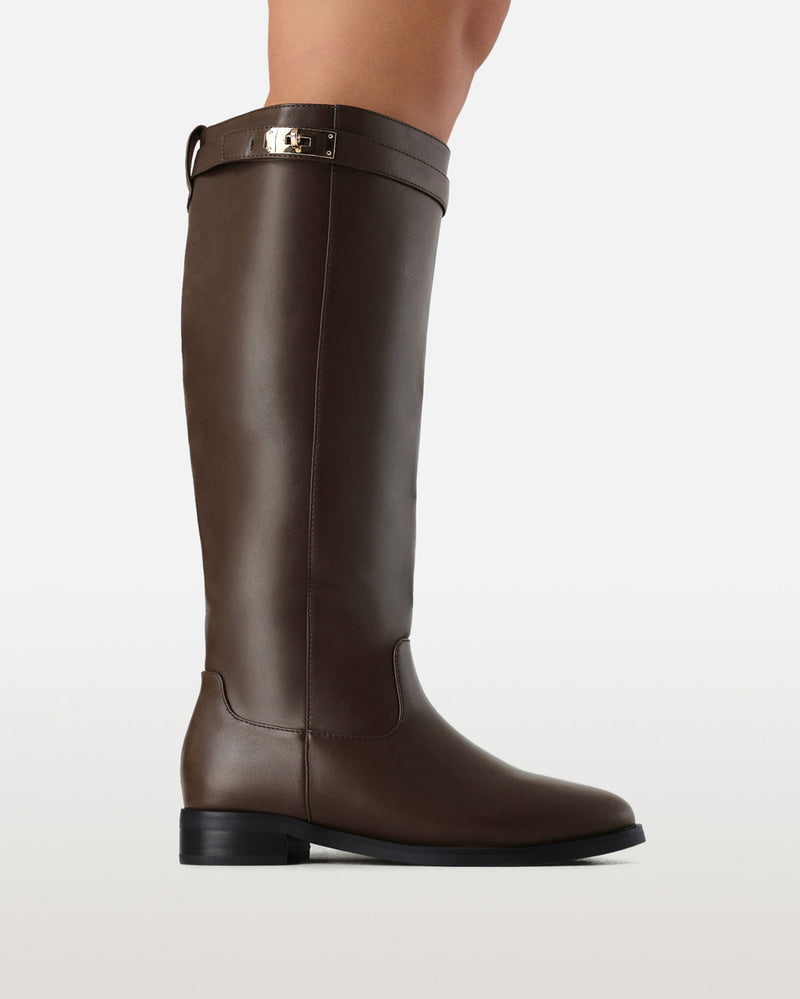 NOEMI CURVE 2.0 - CHOCOLATE-Boots-Billini-Billini