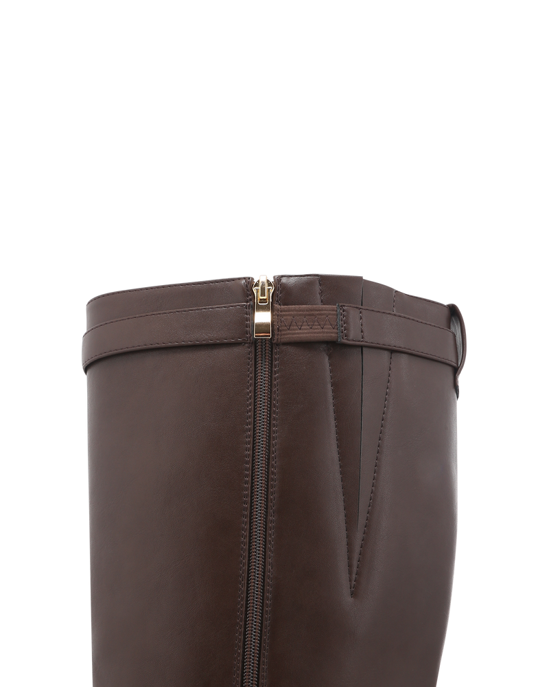 NOEMI EXTENDED CURVE 2.0 - CHOCOLATE-Boots-Billini-Billini