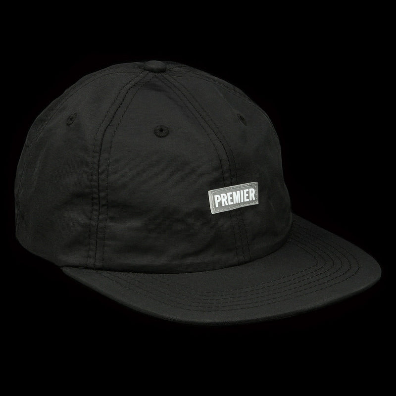 Premier Nylon Logo Cap Black