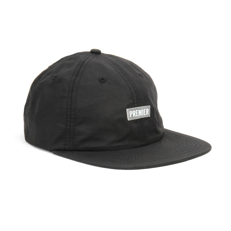 Premier Nylon Logo Cap Black