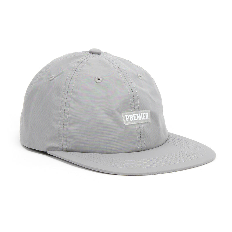Premier Nylon Logo Cap Grey