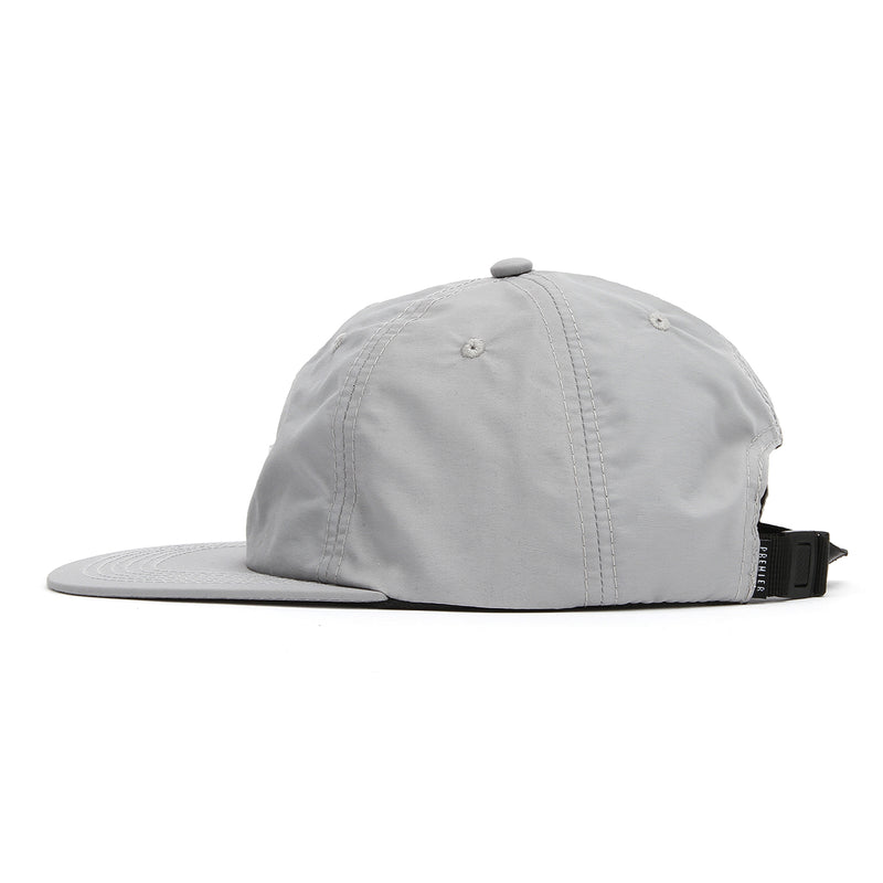 Premier Nylon Logo Cap Grey