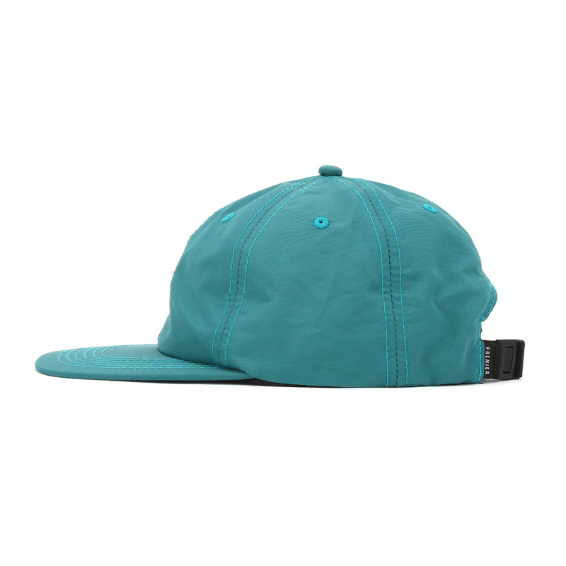 Premier Nylon Logo Cap Teal