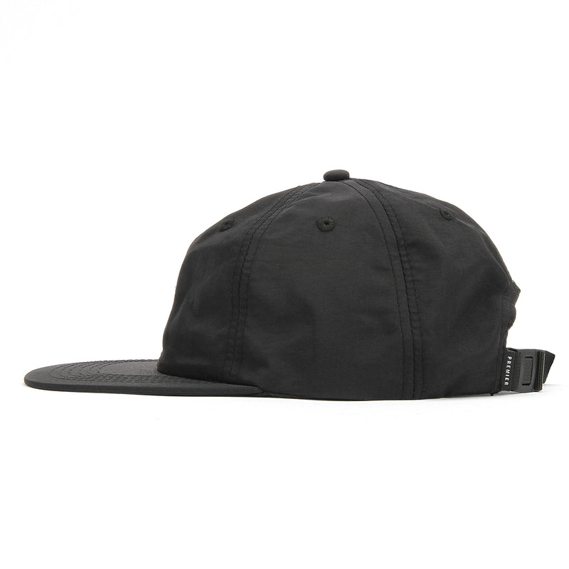 Premier Nylon Logo Cap Black