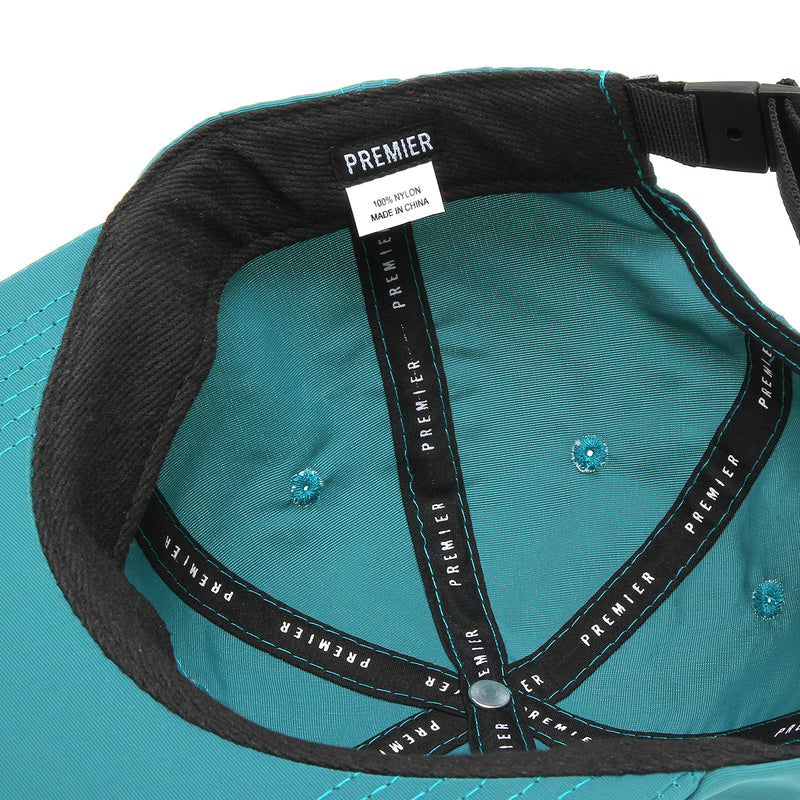 Premier Nylon Logo Cap Teal