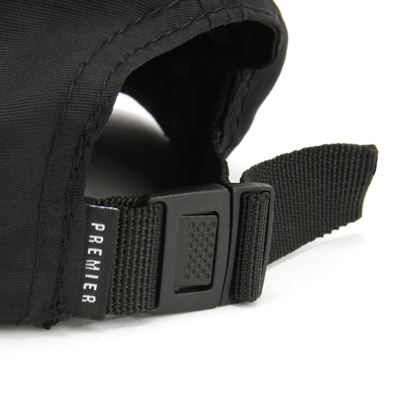 Premier Nylon Logo Cap Black