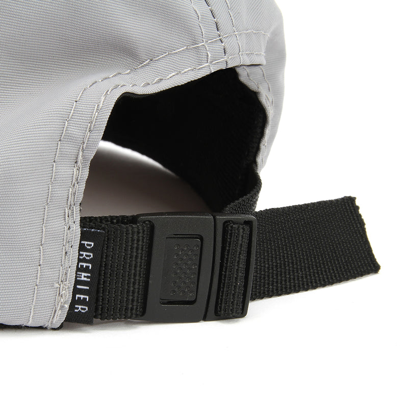 Premier Nylon Logo Cap Grey