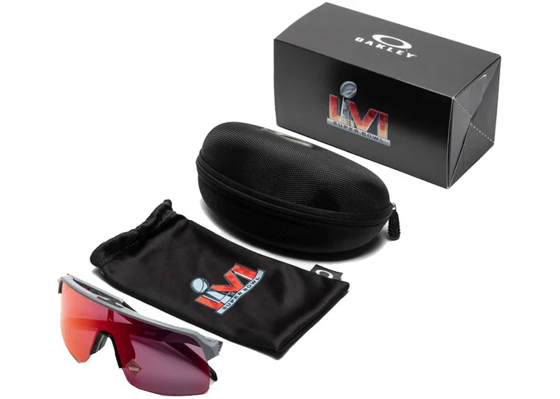 Oakley Sutro Lite Super Bowl LVI Sunglasses Matte Fog/Prizm Road (OO9463-4339)