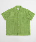 Obey Ayers Short Sleeve Shirt in Piquant Green