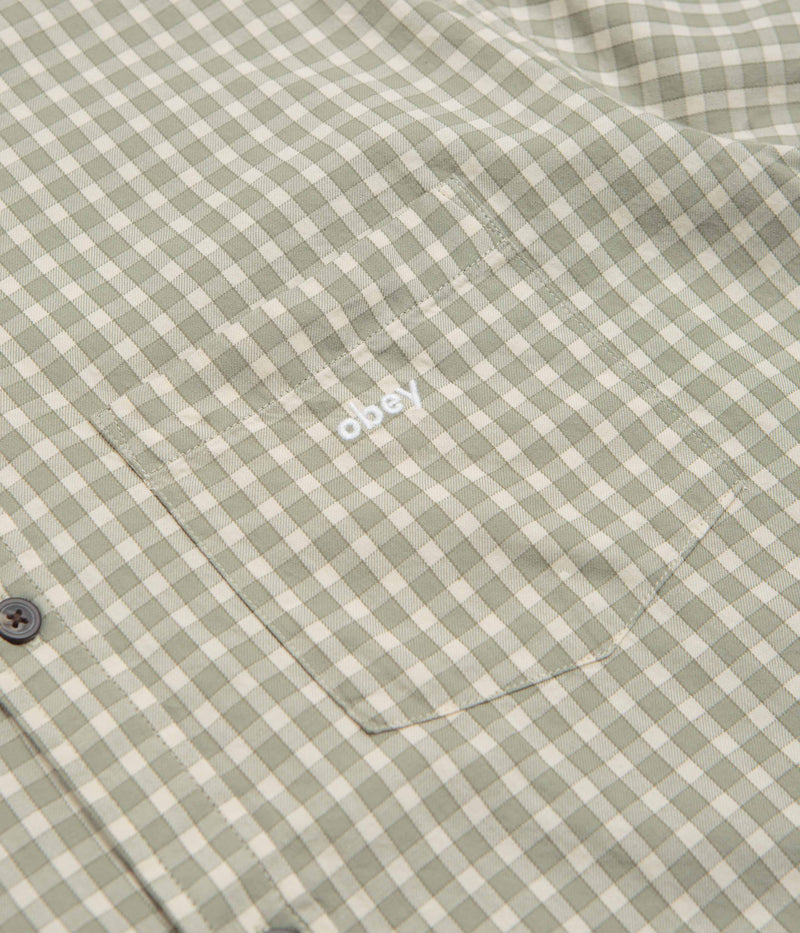 Obey Bigwig Otis Short Sleeve Shirt in Birch Multi