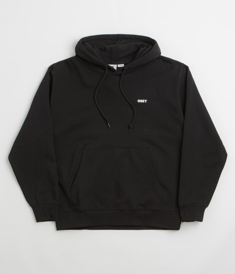 Obey Bold Eye Hoodie in Black