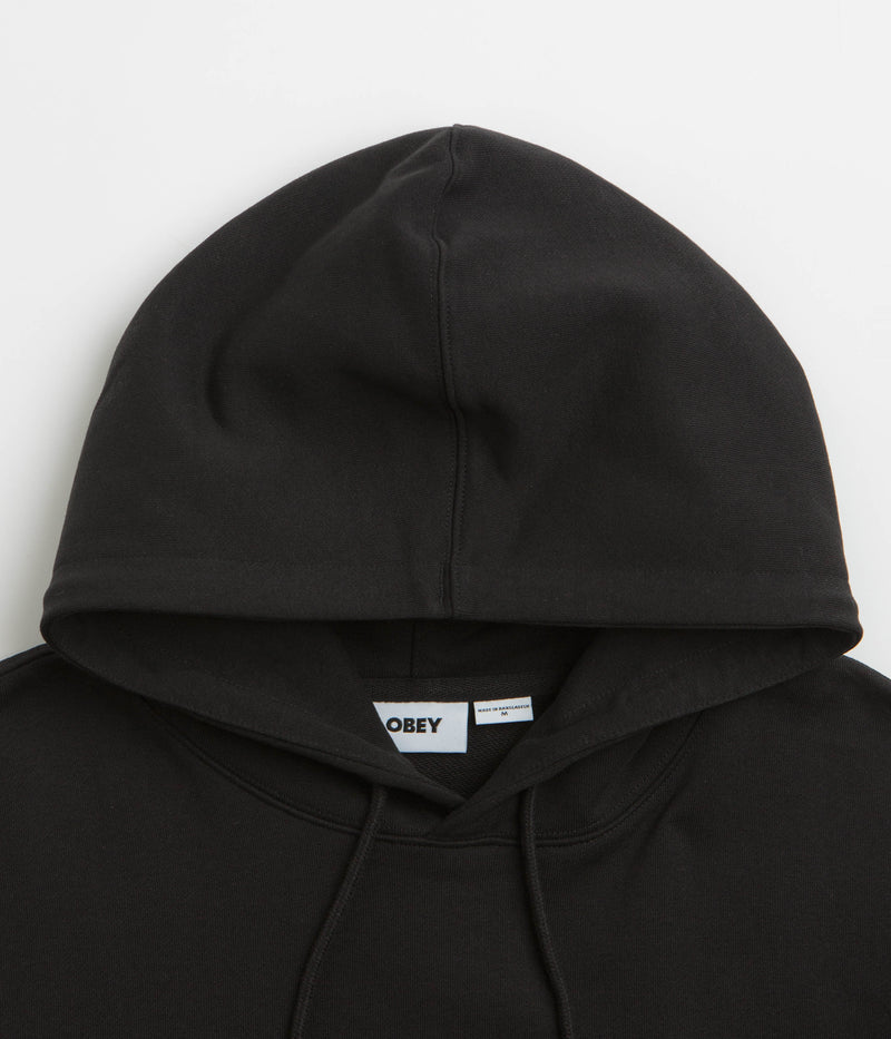 Obey Bold Eye Hoodie in Black
