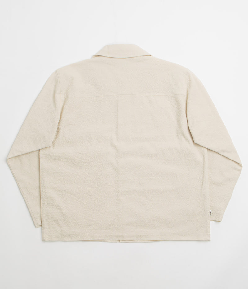 Obey Vesta Shirt Jacket in Egret