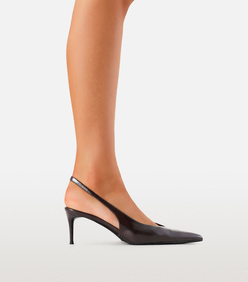 OCTAVIE - CHOCOLATE SHINE-PUMPS-Billini-Billini