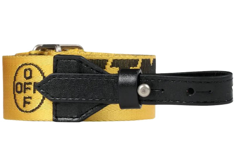 OFF-WHITE 2.0 Industrial Camera Strap Yellow/Black
