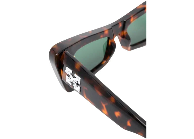 OFF-WHITE Accra Cat-Eye Sunglasses Tortoiseshell/Green