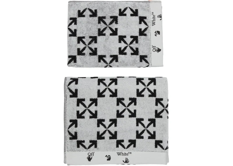 OFF-WHITE Arrow Pattern Towel Set