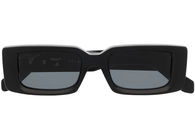 OFF-WHITE Arthur Square Frame Sunglasses Black/White (OERI016Y21PLA0011007)