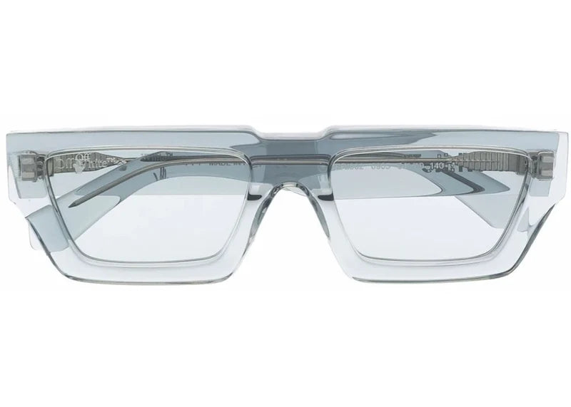 OFF-WHITE Manchester Rectangular Frame Sunglasses Grey/Light Grey/White (OERI002Y21PLA0010905)