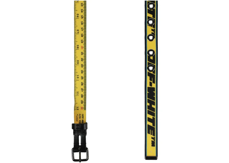 OFF-WHITE Reversible Measuring Tape Belt Multi