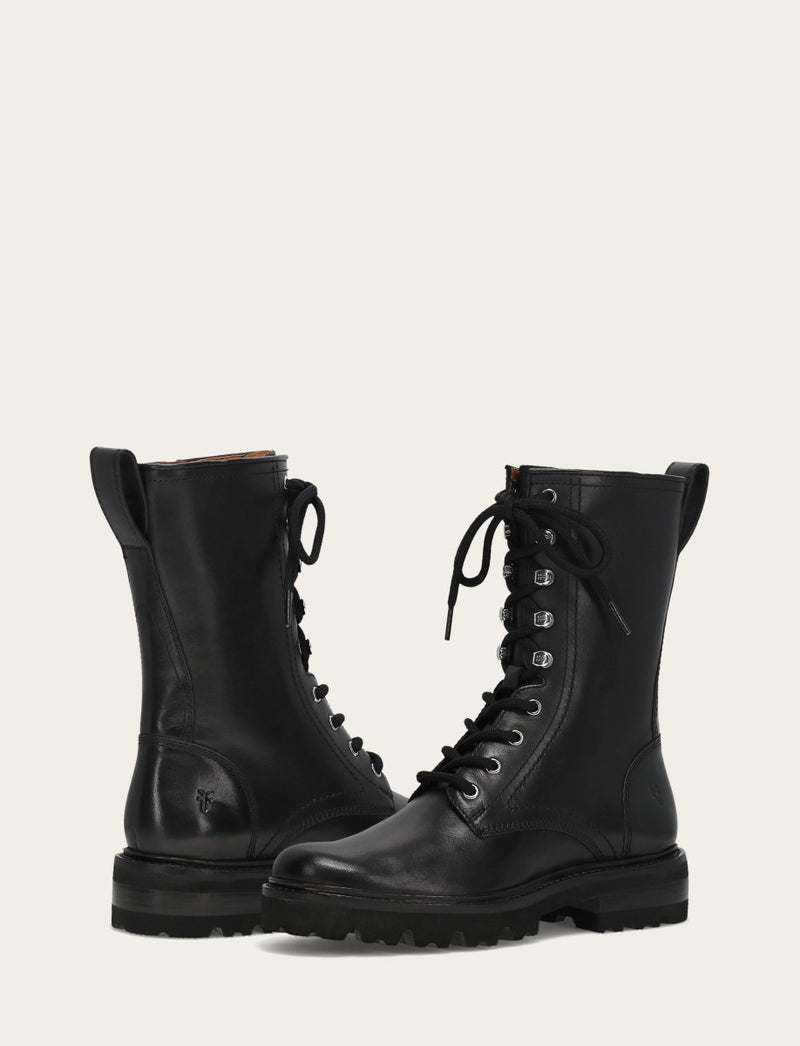 Olivia Combat - Black - Pair
