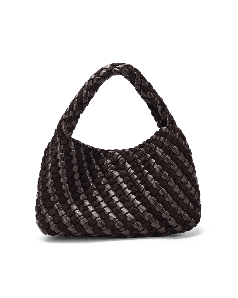 OPAL HANDLE BAG - CHOCOLATE-Handbags-Billini-Billini