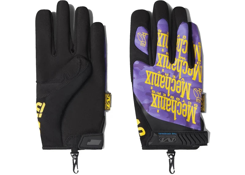 OVO Mechanix Original Gloves Purple Camo