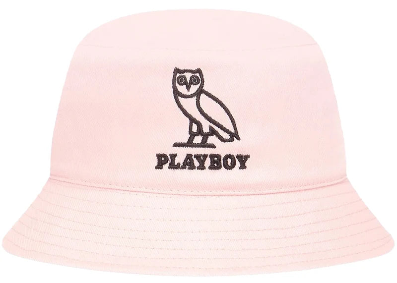 OVO x PLAYBOY Bucket Hat Pink