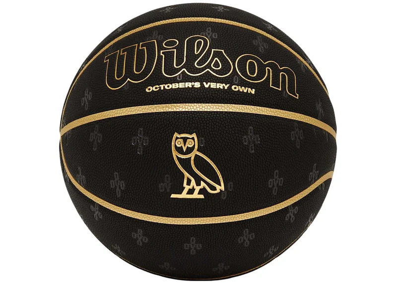OVO x Wilson Basketball Black/Gold