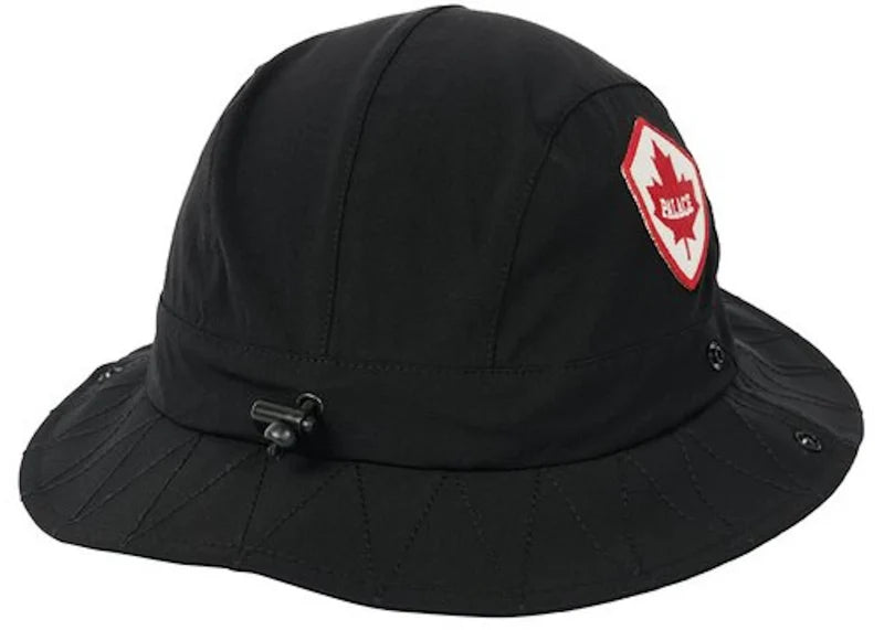 Palace Alpine Tech Bucket Hat Black