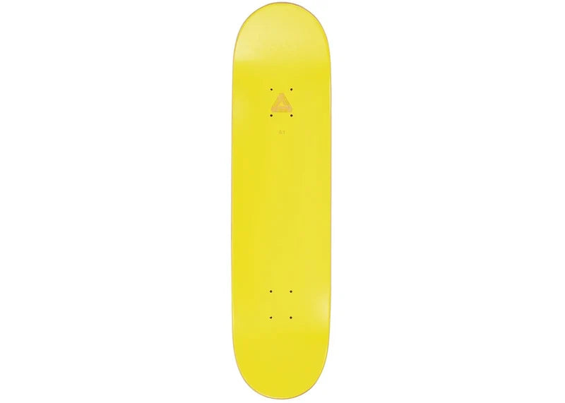 Palace Banana 8.1 Skateboard Deck Yellow