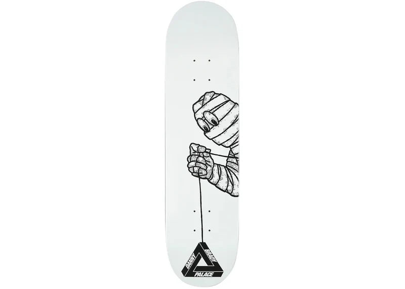 Palace Brady Pro S29 8.1 Skateboard Deck White