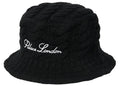 Palace Cable Knit Bucket Hat Black