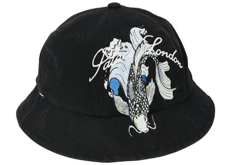 Palace Carp Bucket Hat Black