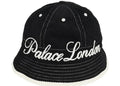 Palace Chain Stitch Bell Bucket Hat Black