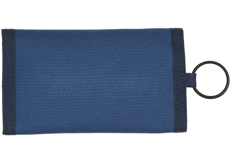 Palace Cordura Duck Canvas Tri-Fold Wallet Blue/Navy