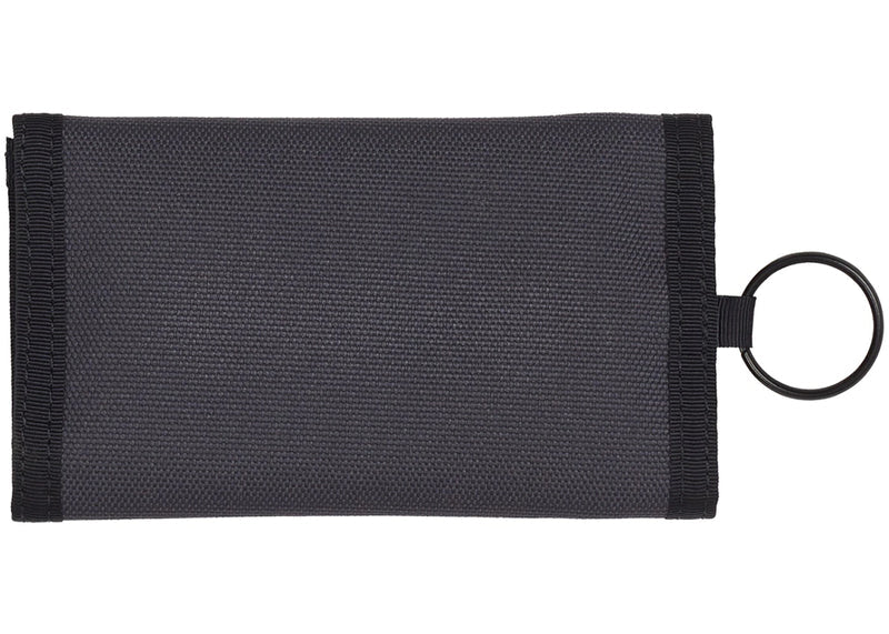 Palace Cordura Duck Canvas Tri-Fold Wallet Carbon/Black
