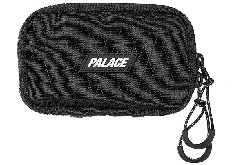 Palace Cordura Y-Rip Card Wallet Black