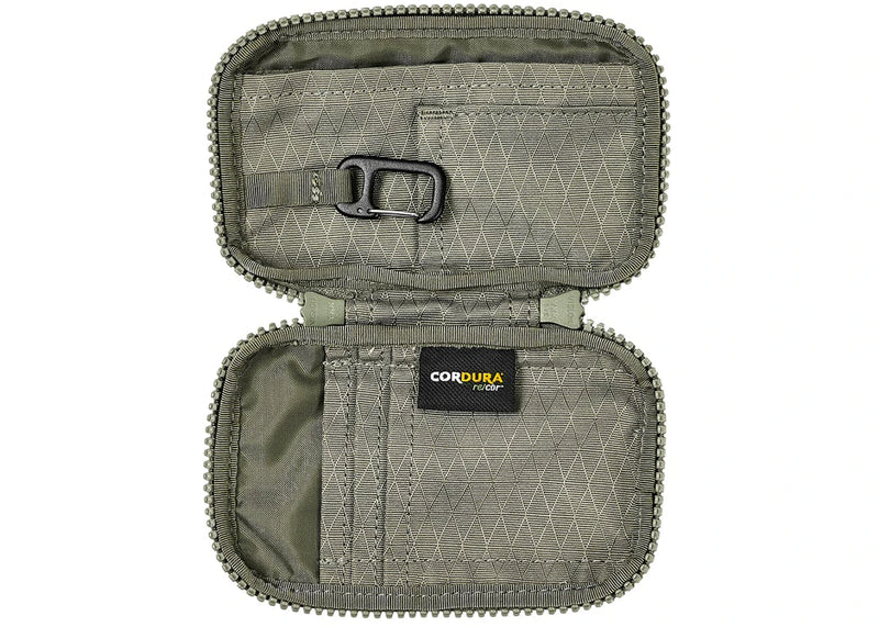 Palace Cordura Y-Rip Card Wallet Olive