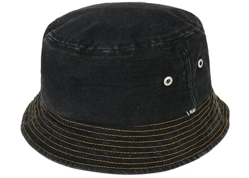 Palace Duck Denim Bucket Hat Black