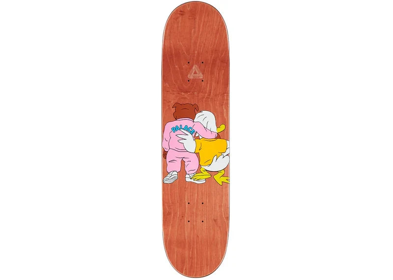 Palace Duck & Dog 8 Skateboard Deck White
