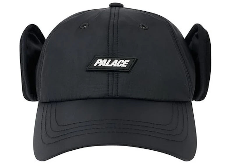 Palace Ear Dis Shell 6-Panel Black