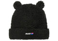 Palace Fuzzy Ear Beanie Black