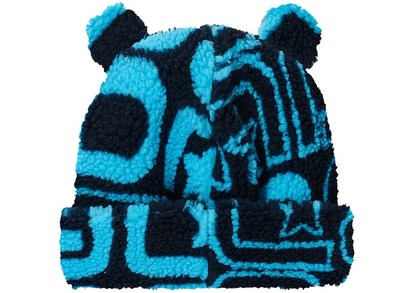 Palace Joyrex Fleece Ears Beanie Navy