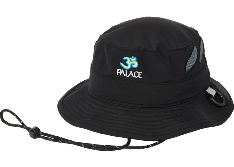 Palace OM Shell Bucket Hat Black