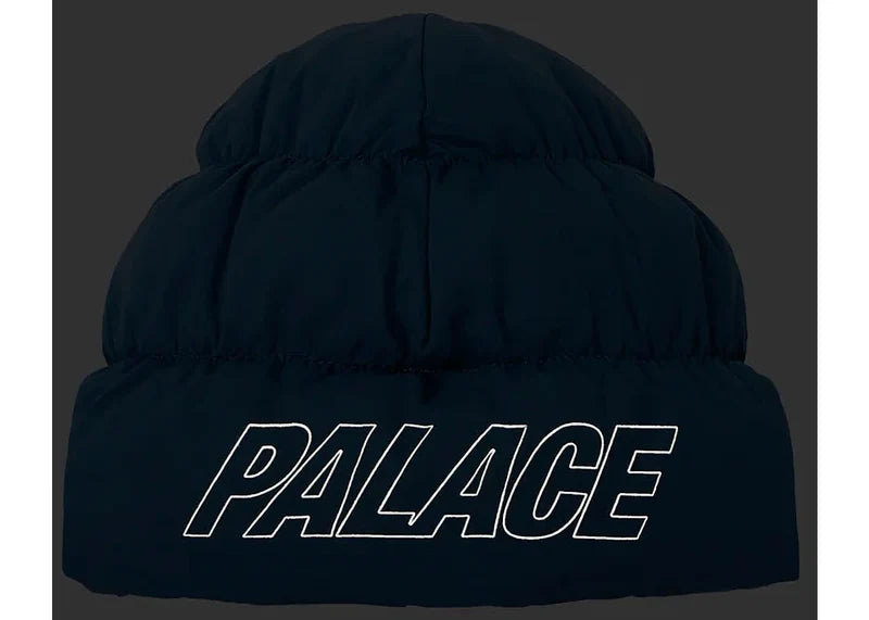 Palace Pertex Puffa Beanie Chill Blue