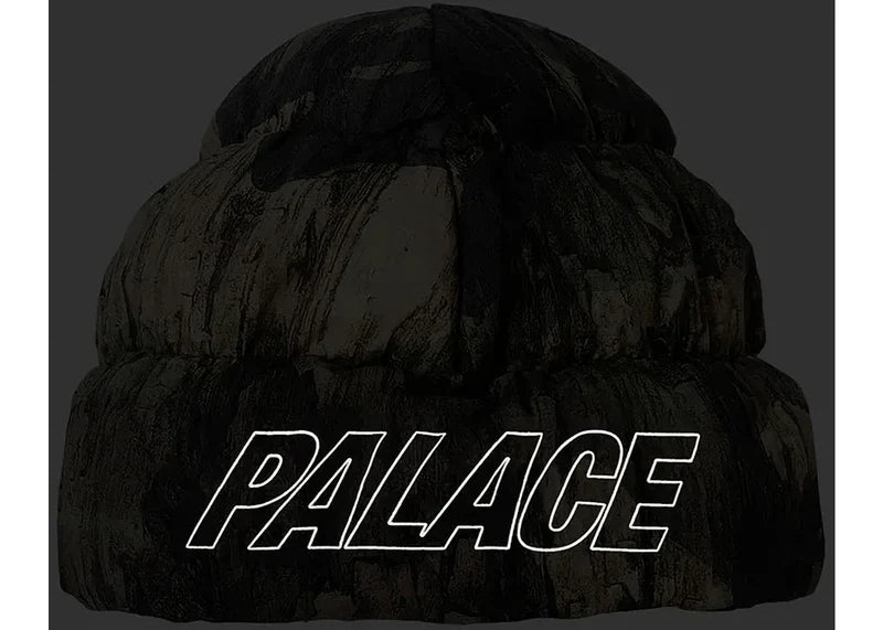 Palace Pertex Puffa Beanie Deep Forest