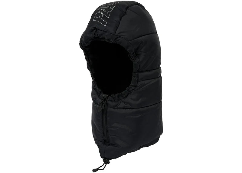 Palace Puffa Balaclava Hood Black